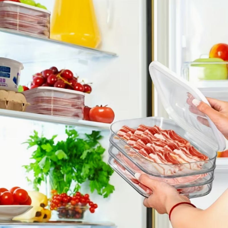 Meat Container for Fridge Baco - Meal Prep Containers Xl recension och pris