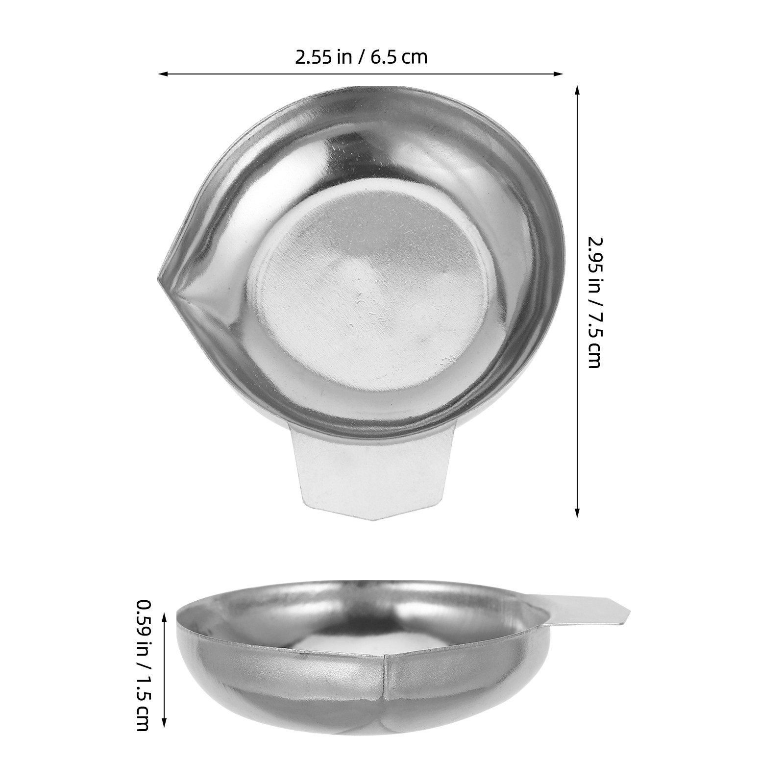 2Pcs High Quality Stainless St - Portion Scale Digital recension och pris
