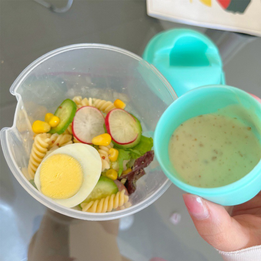 1PC White/Green Portable Bottl - Meal Prep Jar recension och pris