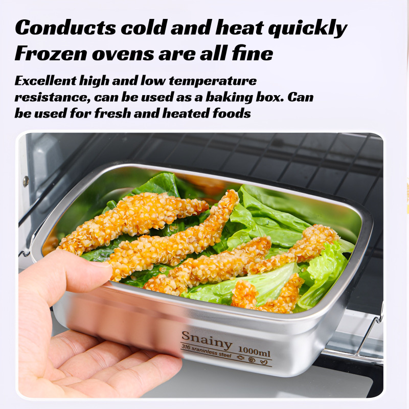 Premium Stainless Steel Food G - Meal Prep Containers Xl recension och pris