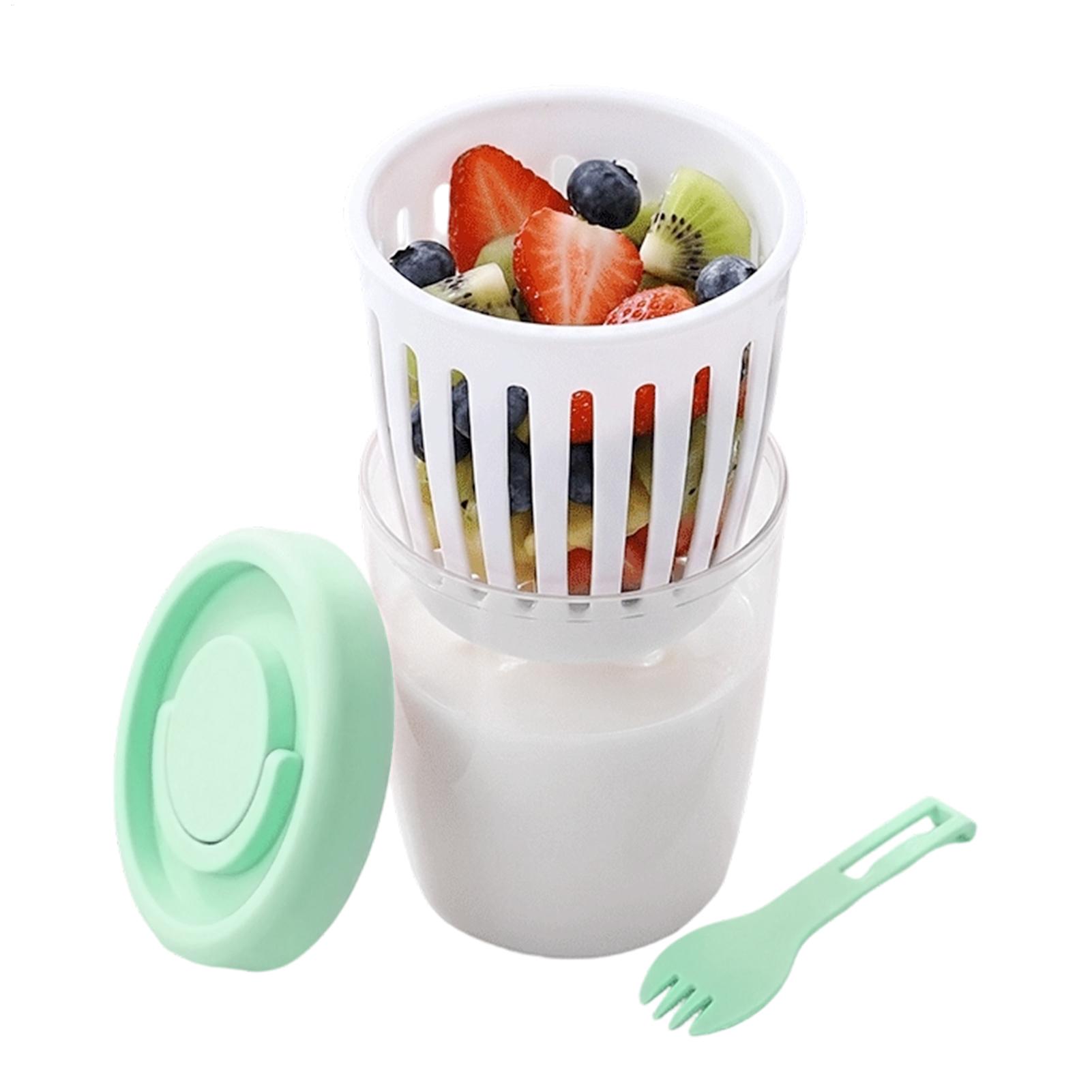 Yogurt Cups With Lids Double W - Meal Prep Jar recension och pris