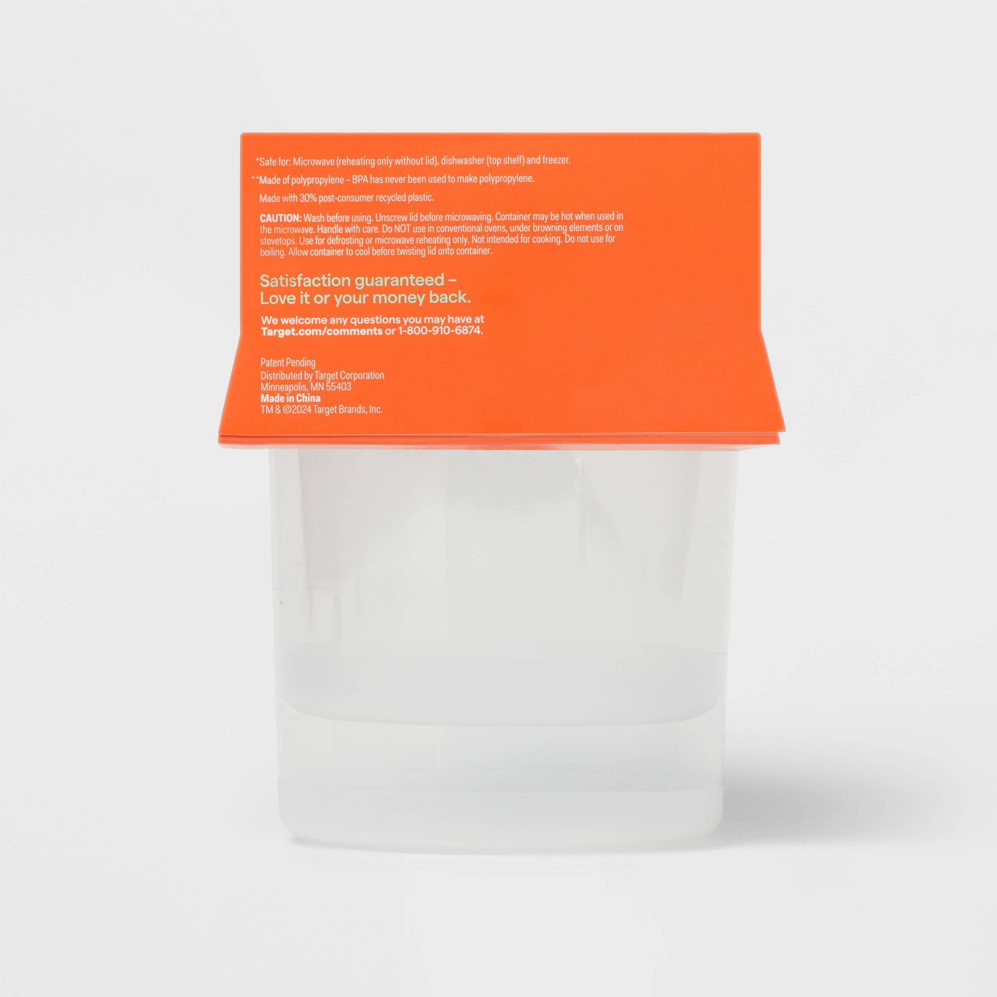 2ct Large Round Twist Food Sto - Meal Prep Container recension och pris