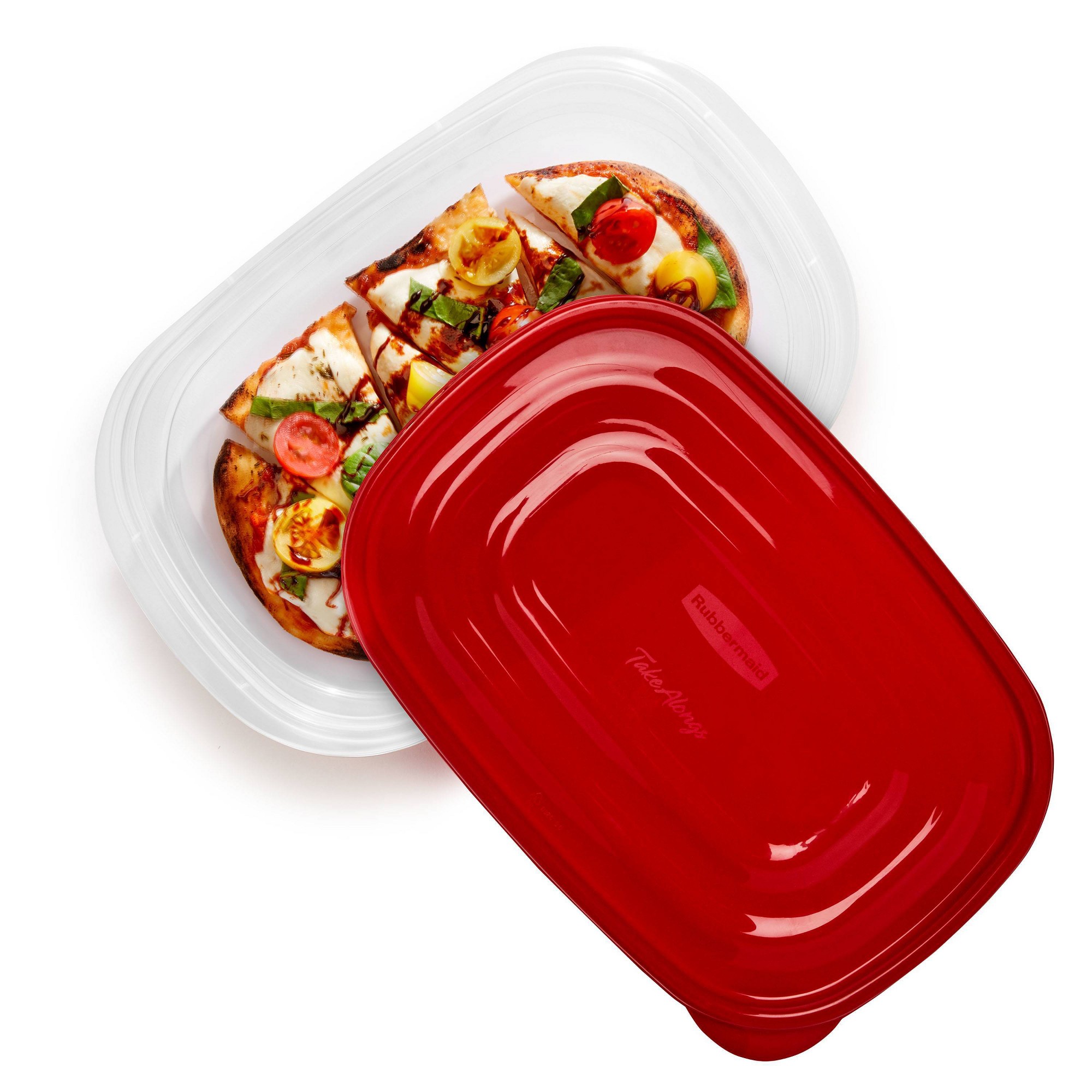 3pcs Red Rectangle Food Storag - Meal Prep Container recension och pris