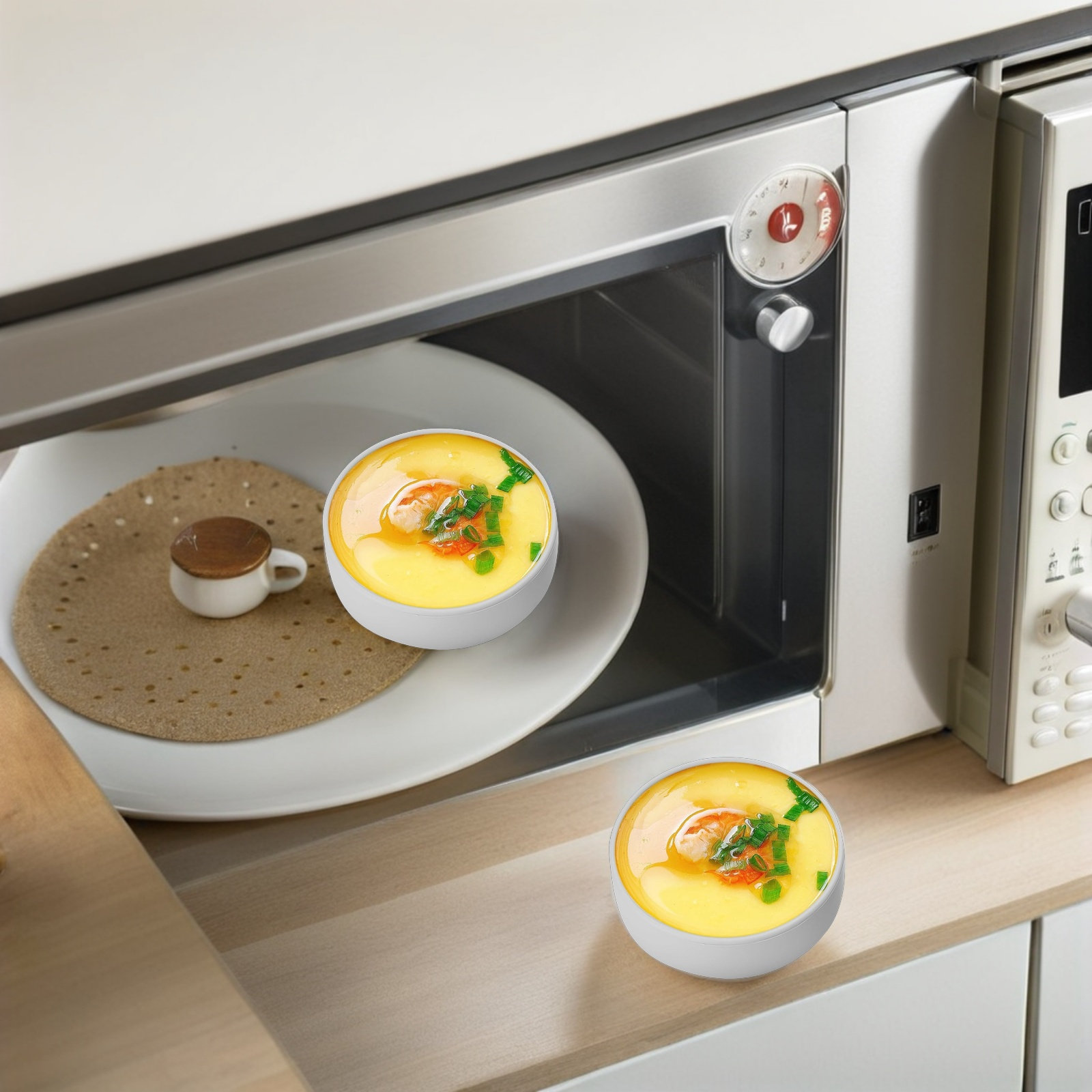3Pcs Silicone Air Fryer Egg Mo - Meal Prep Healthy Breakfast recension och pris
