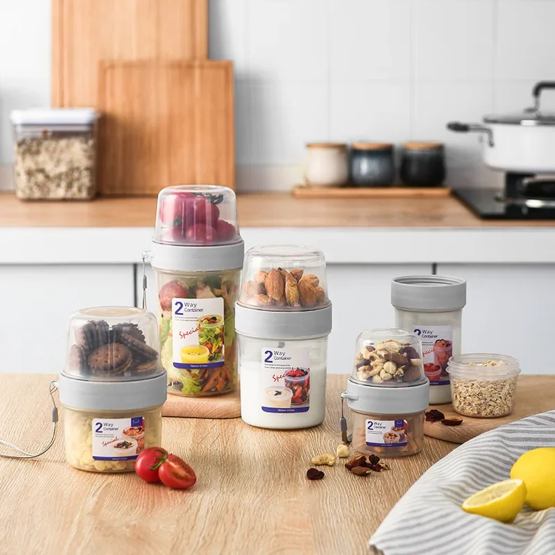 Breakfast Oatmeal Cereal Nut Y - Meal Prep Jar recension och pris