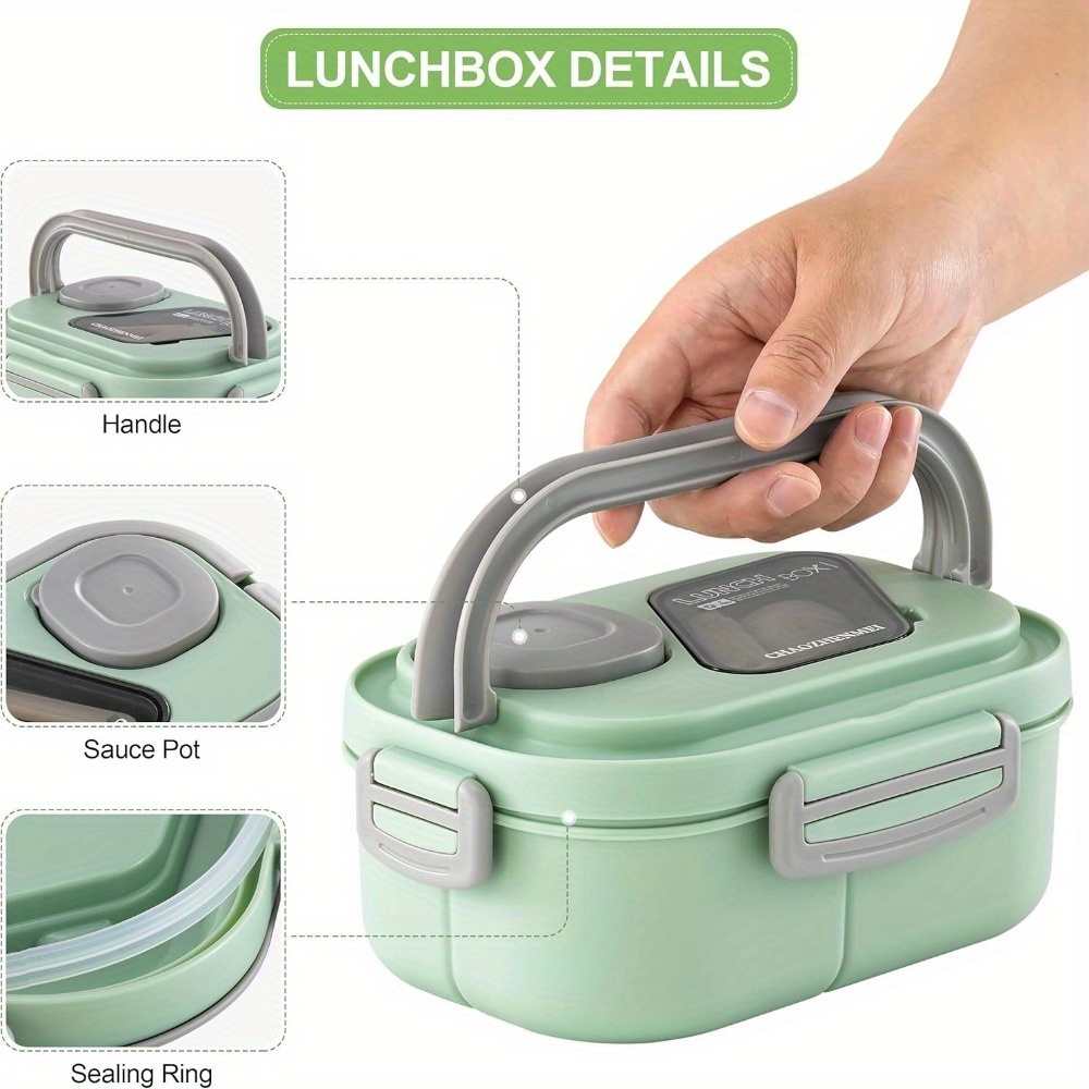 Bento Lunch Box Salad Containe - Salad Container Jar recension och pris