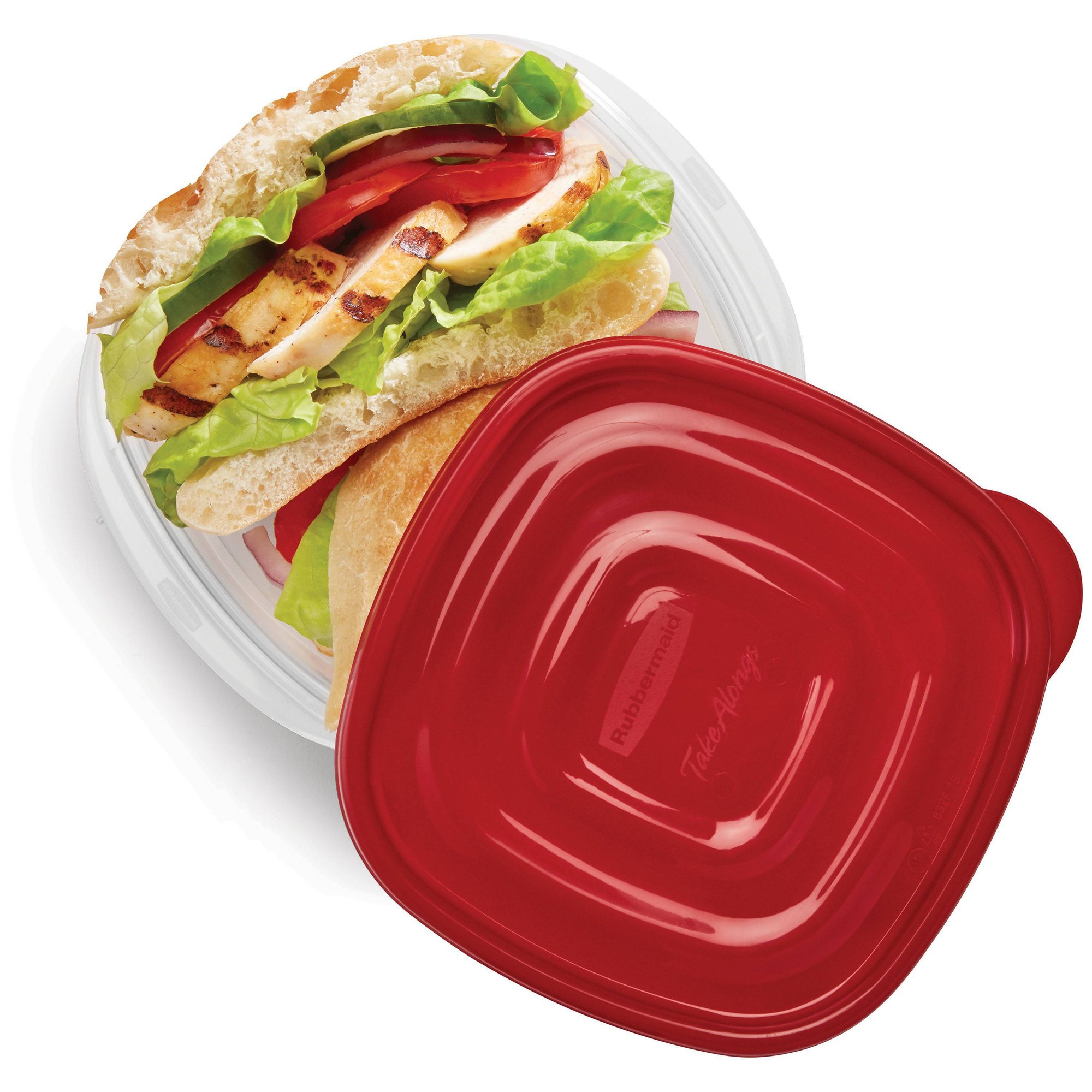5pcs Red Lid Food Storage Cont - Meal Prep Container recension och pris