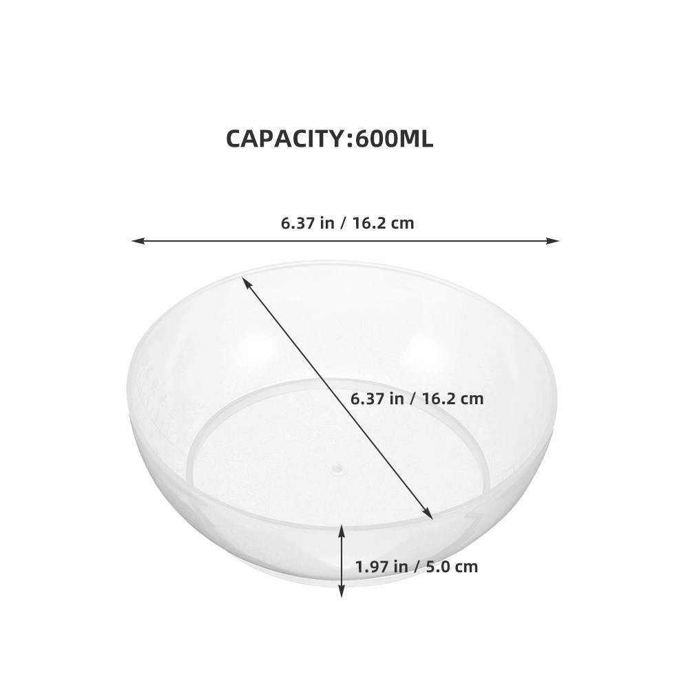 2Pcs Digital Scale Bowl Transp - Portion Scale Digital recension och pris