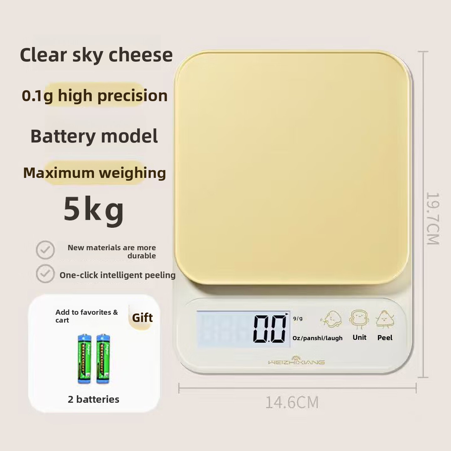 Compact Digital Kitchen Scale  - Portion Scale Digital recension och pris
