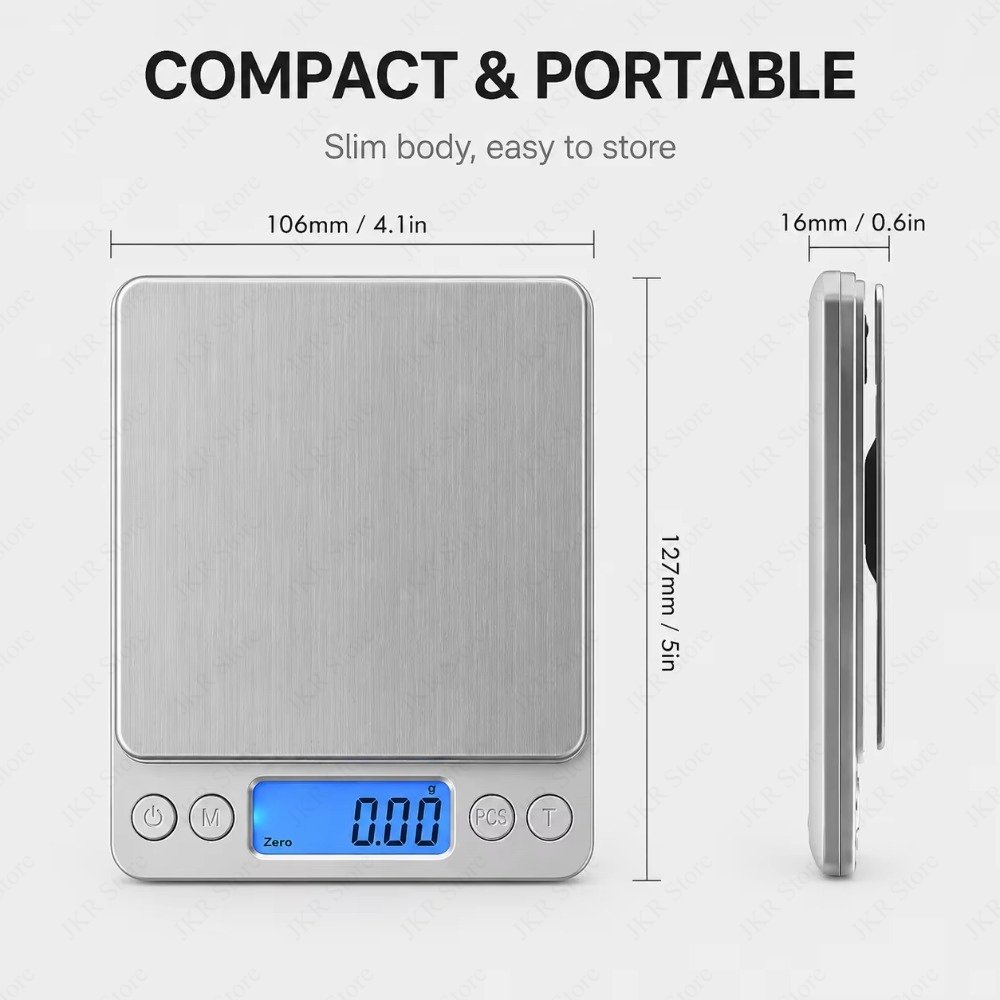 Kitchen Digital Scale Stainles - Portion Scale Digital recension och pris
