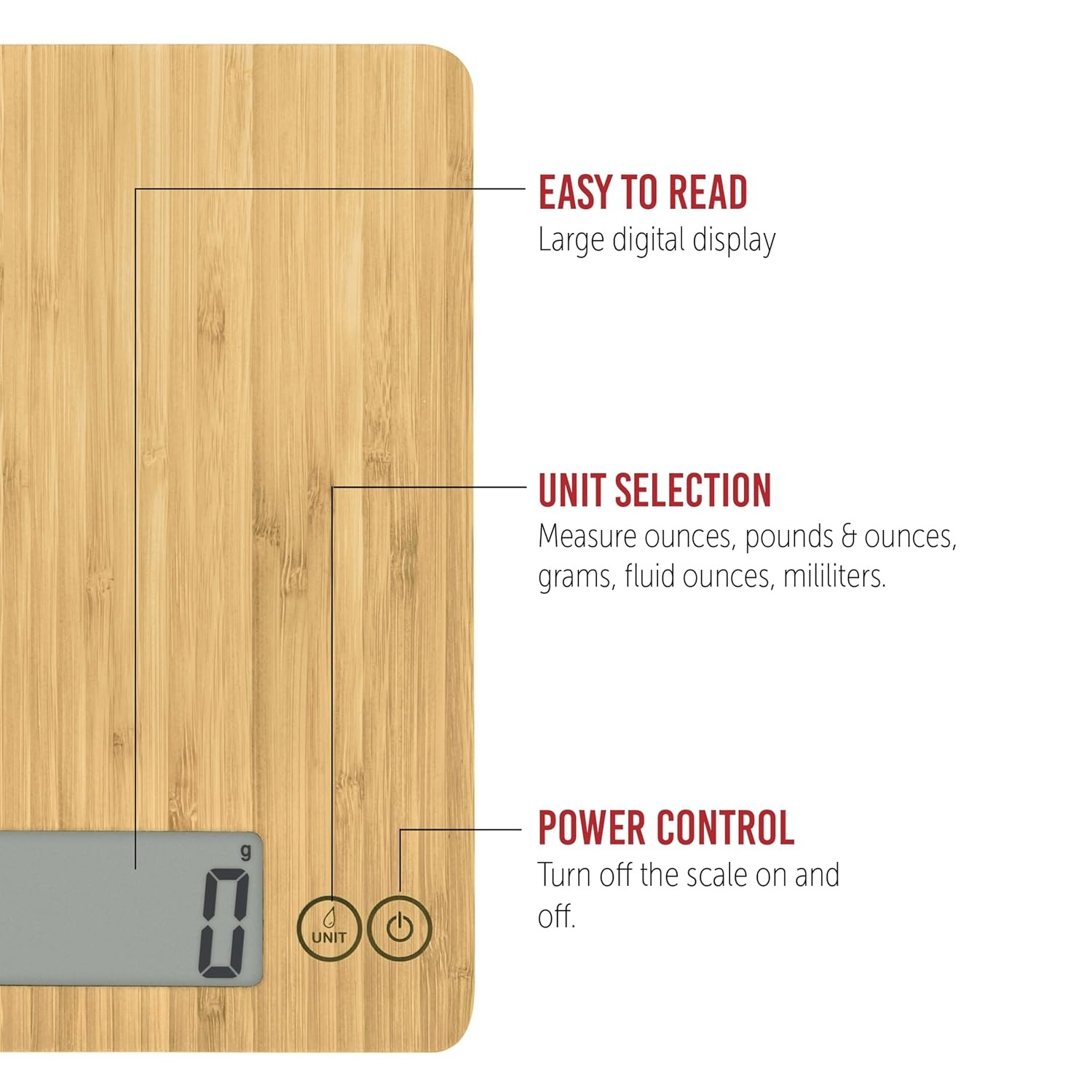 Digital Food Scale, Multi-Func - Portion Scale Digital recension och pris