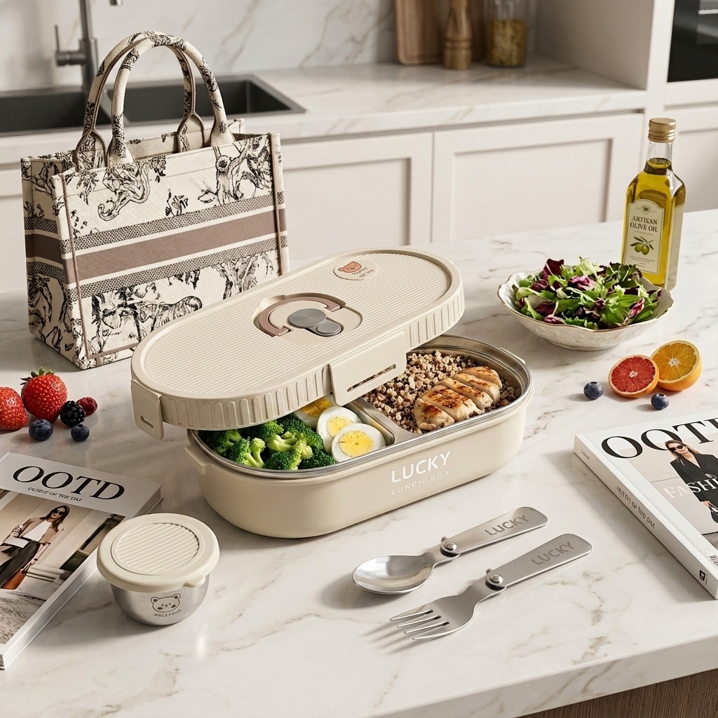 Microwavable 304 Stainless Ste - Meal Prep Kits recension och pris