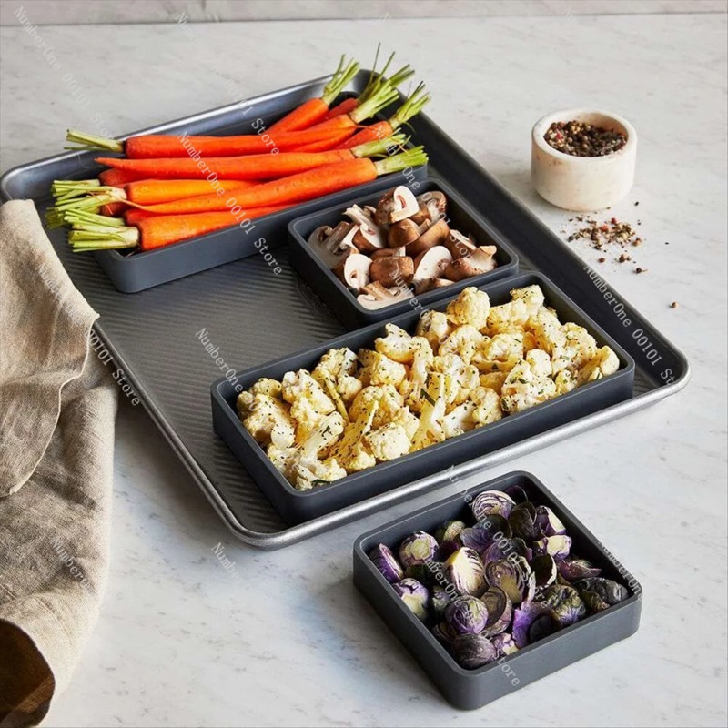 Y92A-Sheet Pan Dividers for Ea - Meal Prep No Microwave recension och pris