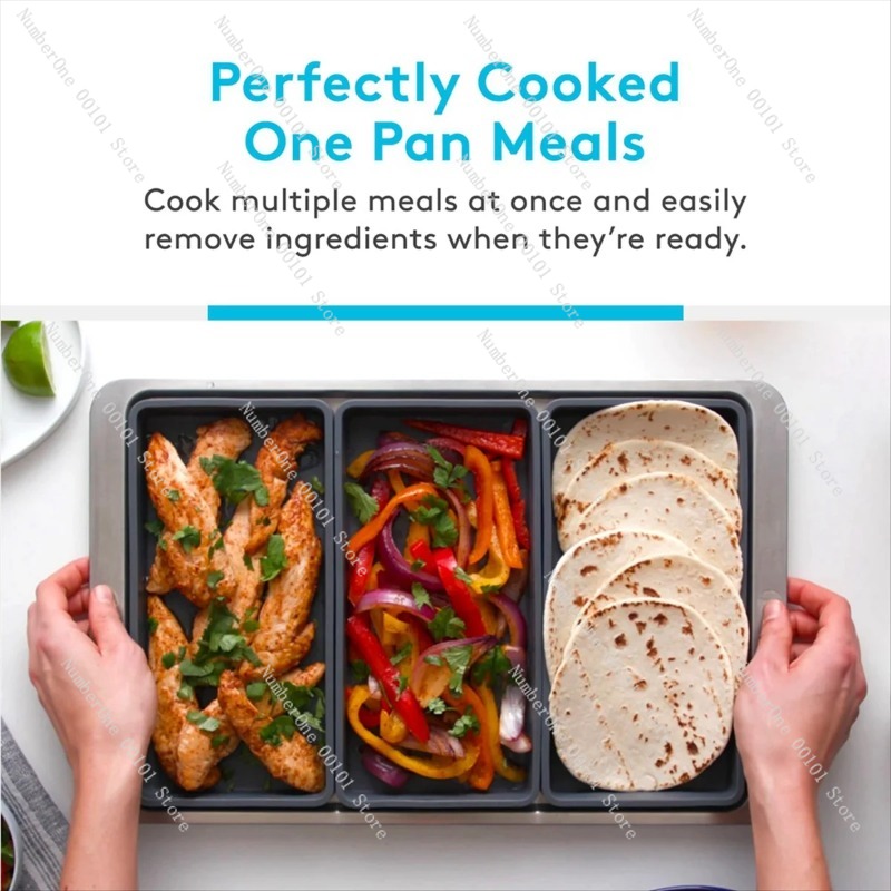 Y92A-Sheet Pan Dividers for Ea - Meal Prep No Microwave recension och pris