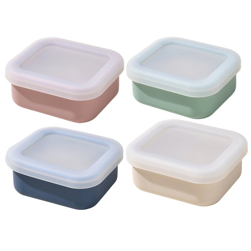 AB33-4-Pack Silicone Freezer M - Meal Prep Container recension och pris