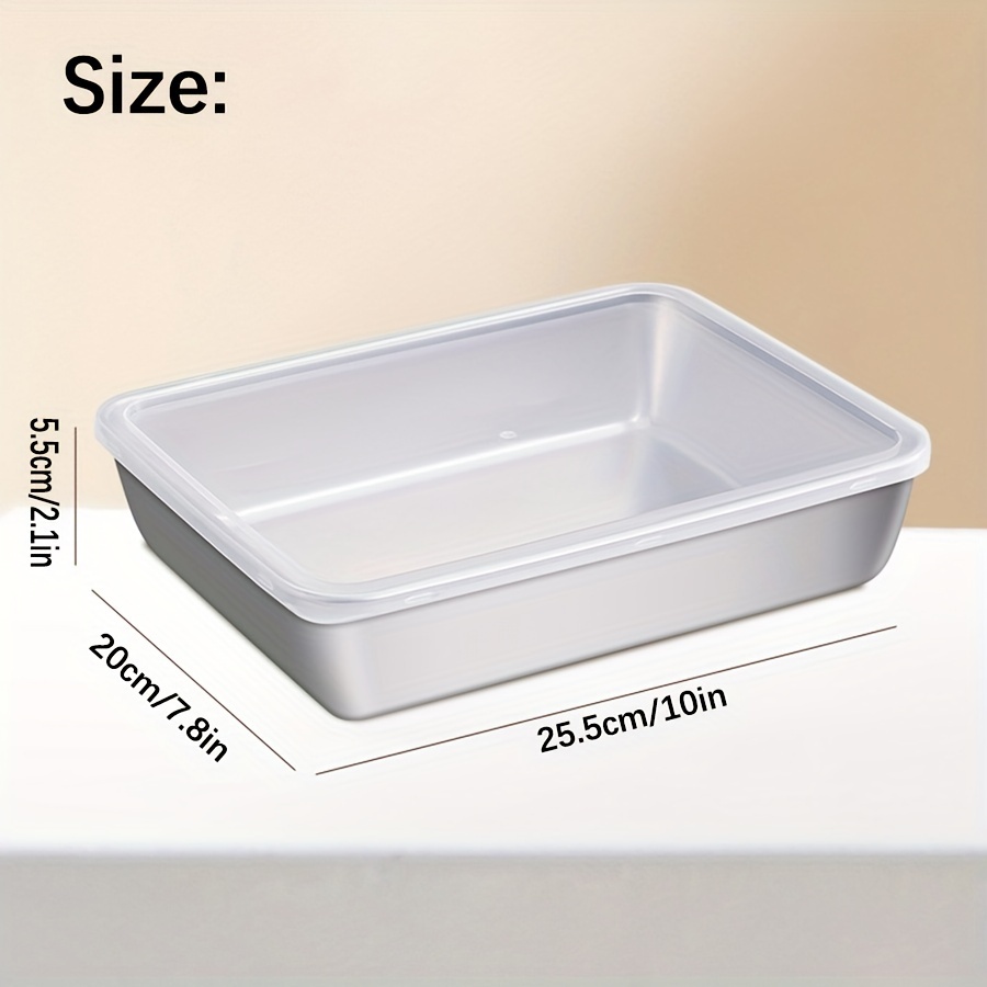 3-Piece Stainless Steel Food S - Meal Prep Containers Xl recension och pris