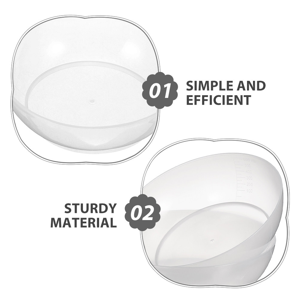 2Pcs Digital Scale Pan 600Ml C - Portion Scale Digital recension och pris