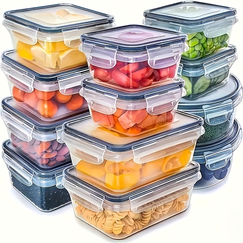 4-Piece Food Storage Container - Meal Prep Containers Xl recension och pris