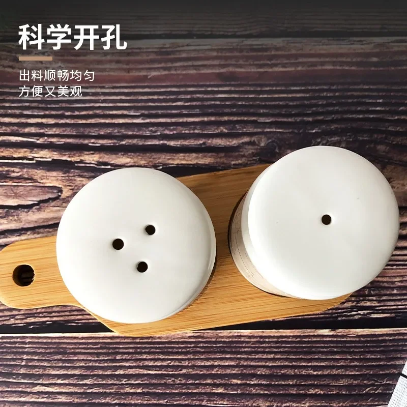 Ceramic Spice Jar Seasoning Bo - Herb Keeper Bottle recension och pris
