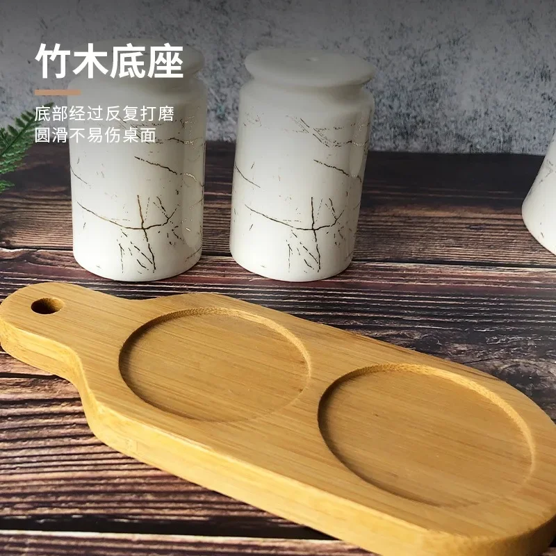 Ceramic Spice Jar Seasoning Bo - Herb Keeper Bottle recension och pris