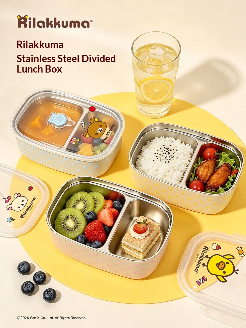 Rilakkuma Stainless Steel Bent - Meal Prep Container recension och pris