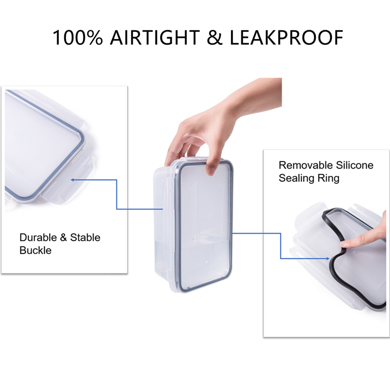 Food Containers with Airtight  - Meal Prep Containers Xl recension och pris