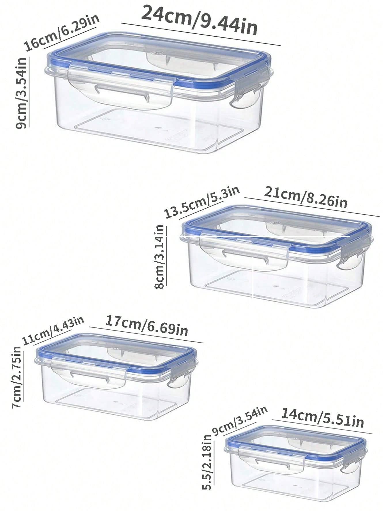Sealed rectangular refrigerato - Meal Prep Containers Xl recension och pris