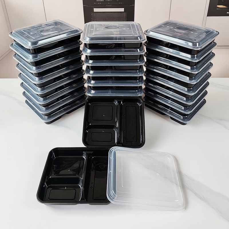 3-Compartment 34 Oz/1000 Ml, 1 - Meal Prep Lunch recension och pris